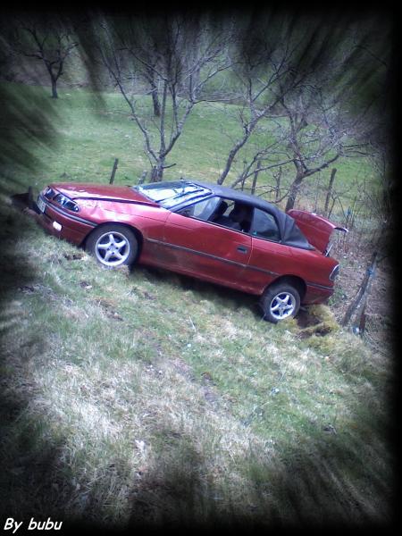 Crash voiture Cedric